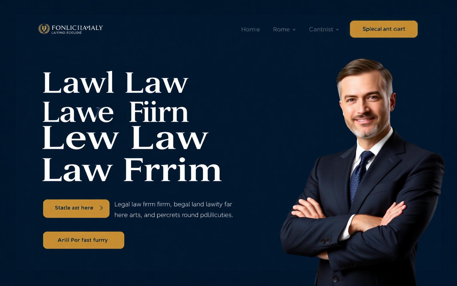 Landing page para escritório de advocacia